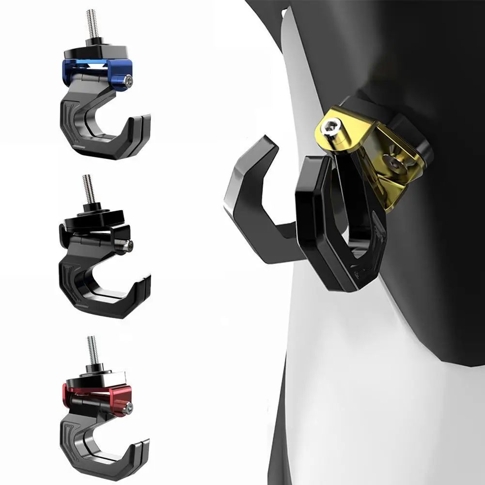 

Universal Metal Motorbike Motorcycle Scooter Dual Hook Luggage Helmet Hanger Motorcycles Street Gear Accessories