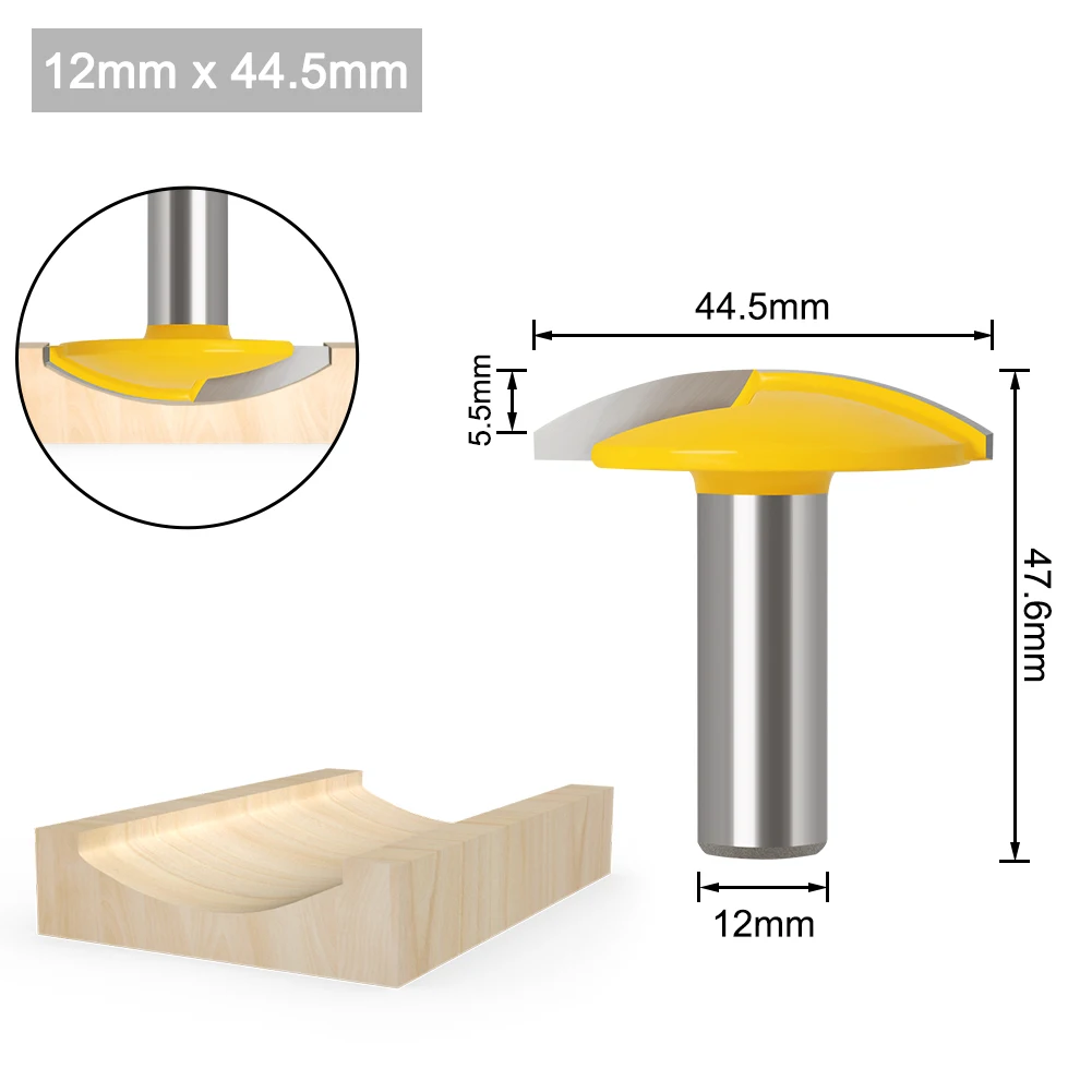 

Фреза по дереву RCT 1/2", 12 мм