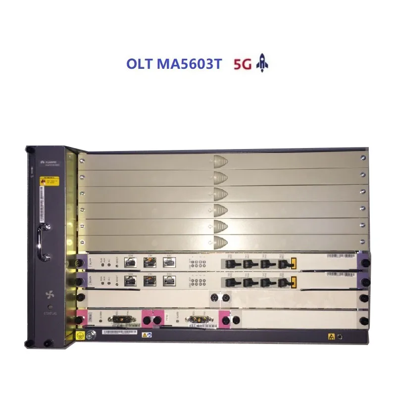 MA5603T HW GPON EPON OLT Оптический линейный терминал 2 * SCUN PRTE Поддержка питания