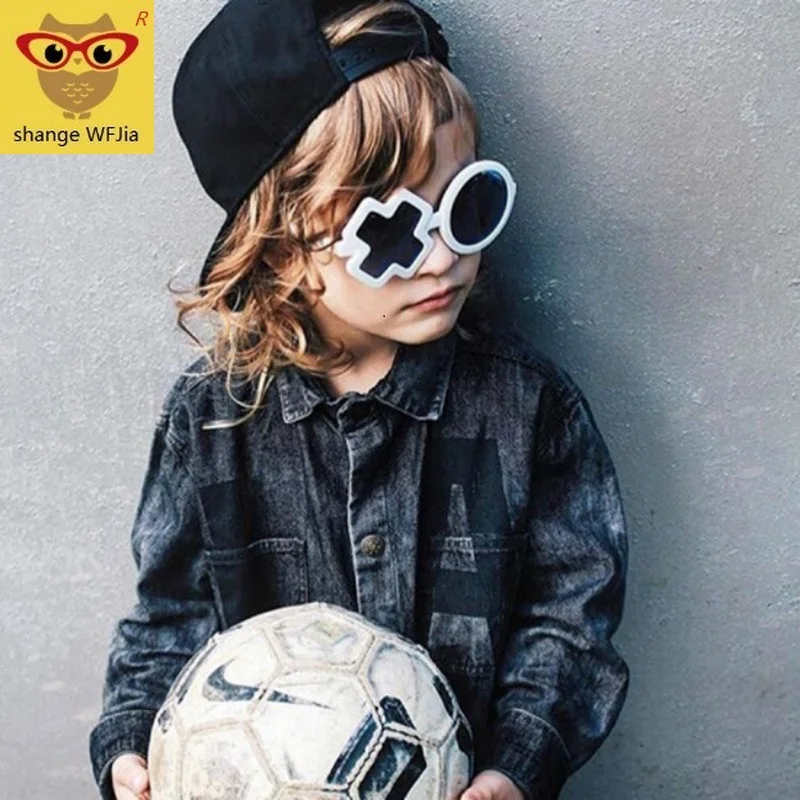 Детские солнцезащитные очки XO круглые с УФ защитой для мальчиков и девочек