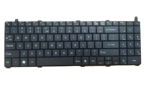 English laptop keyboard for gigabyte Q1585 Q1585N US KEYBOARD | Replacement Keyboards
