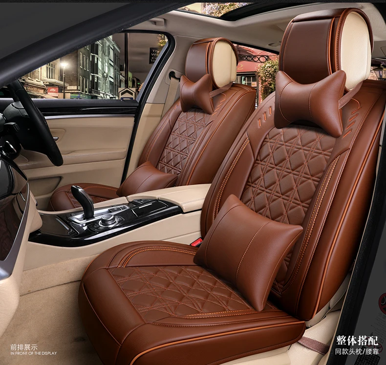 Кожаные чехлы для сидений автомобиля, аксессуары для Toyota land cruiser 100 120 200 lc200 prado 120 150 mark 2