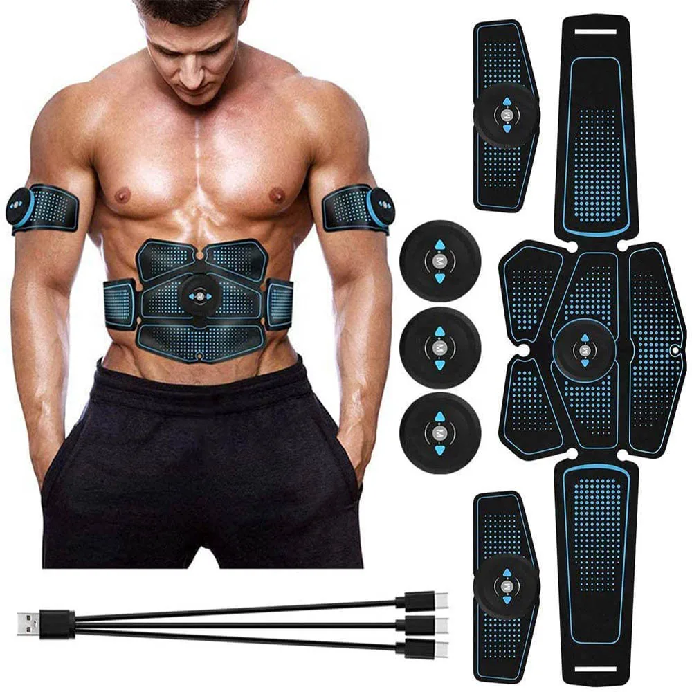 EMS тренажер для пресса пояс похудения ABS стимулятор мышц обучение Шестерни мышцы