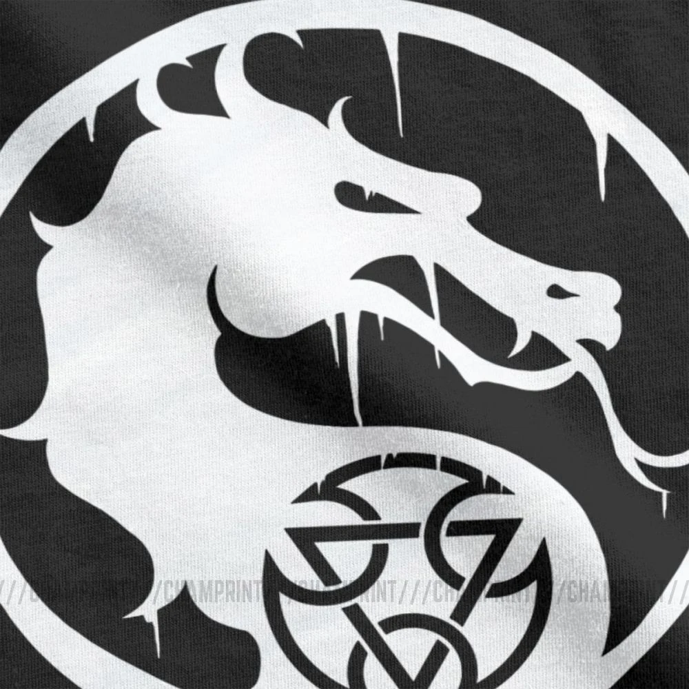 Мужская футболка Mortal Kombat X хлопковая с надписью Lin Kuei Sub Zero MKX одежда для подарка на