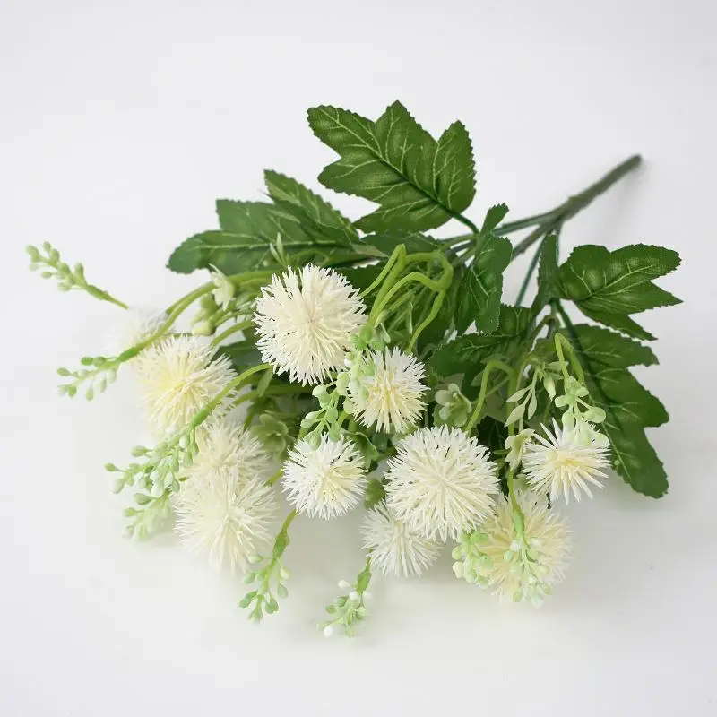 

Artificial Dandelion Realistic Plastic Artificial Flower Fake Flower for Wedding Festival Party Living Room Decor Fake Flowers