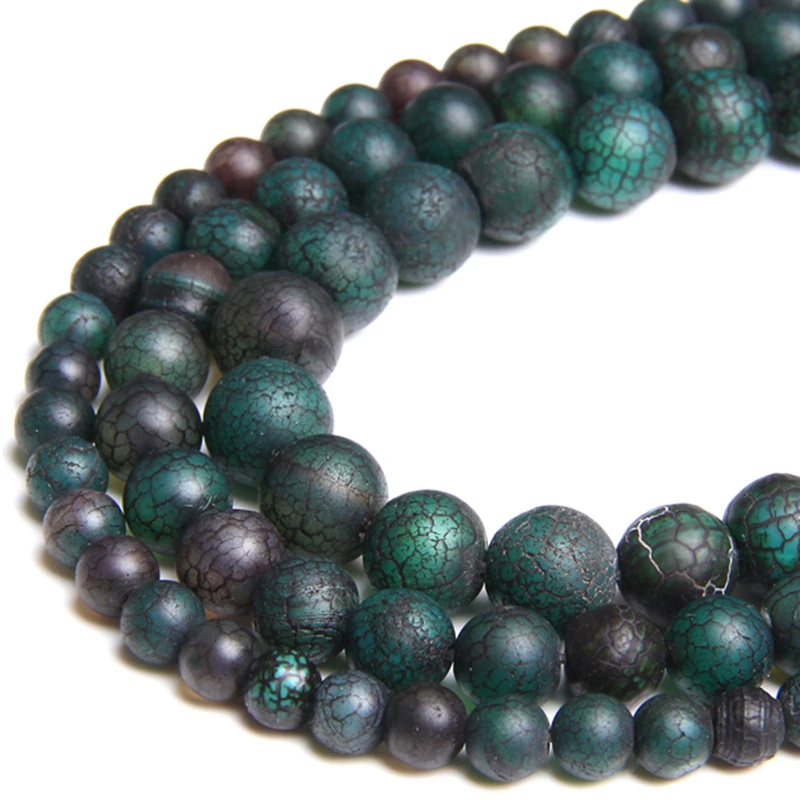 Формы из натурального тибетского DZI камень бисер зеленый огненный Агаты &quotвены