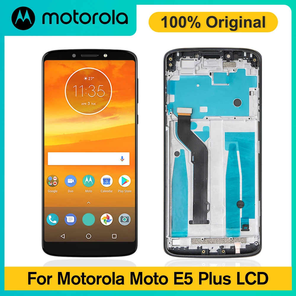 6 0 &quotОригинальный дисплей для Motorola Moto E5 Plus ЖК-дисплей сенсорный экран дигитайзер