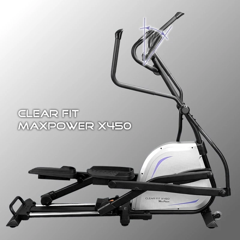 Elliptical trainer Clear Fit MaxPower X 450 exercise machine gym fitness equipment | Спорт и развлечения