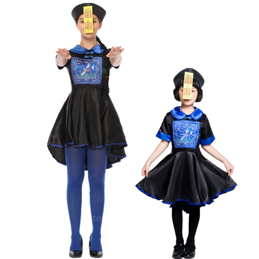 Традиционный костюм вампира с призраками китайского производства страшный для