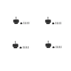 IFlight XING2 черный 2207 1750KV 6S 2750KV 4S бесщеточный двигатель Unibell 5 мм вал из титанового сплава для дрона Nazgul Evoque F5 FPV