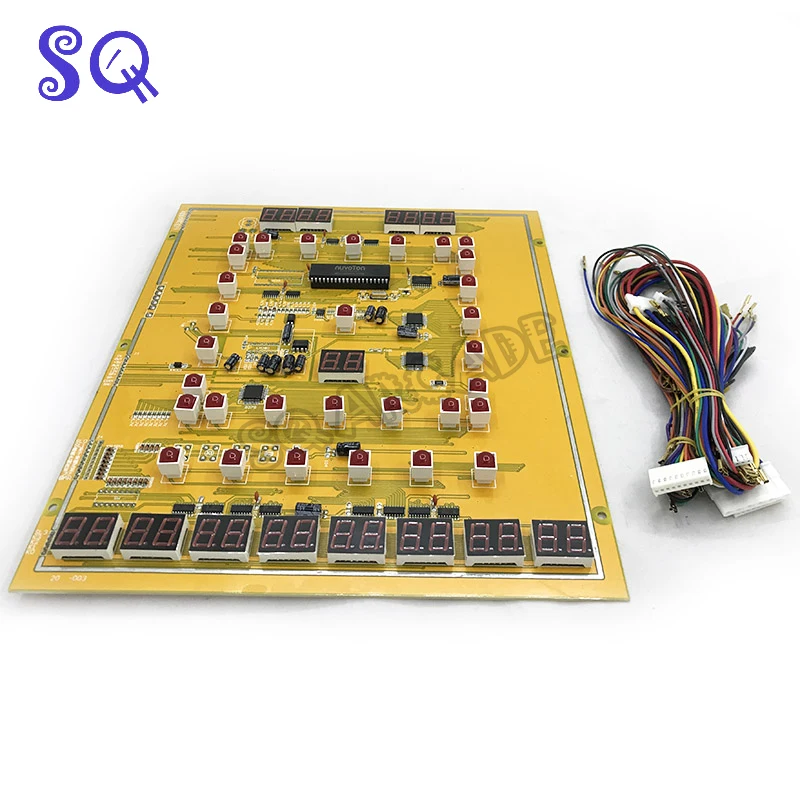 

Free shipping Casino game board slot PCB mario game board with wiring harness without acrylic