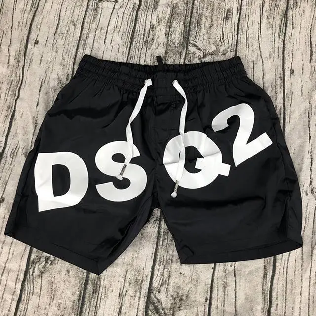 DSQ2 летние шорты для серфинга и пляжа, мужские удобные шорты в полоску, мужские шорты для плавания, пляжные шорты для спорта на открытом воздухе - Цвет: Shorts 2
