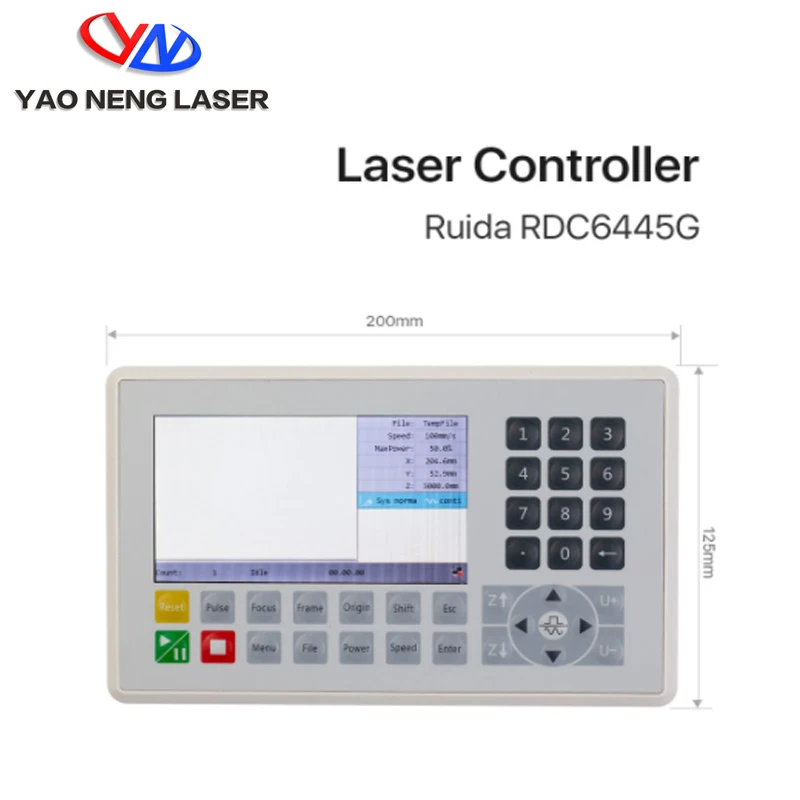Ruida RDC6445G Co2 лазерный DSP контроллер для лазерной гравировальная и режущая