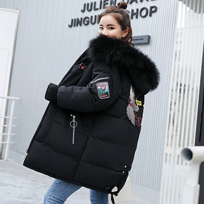 Hankuansong Heavy Seta Lead Back сезон хлопковый костюм для женщин Англия ткань вышивка