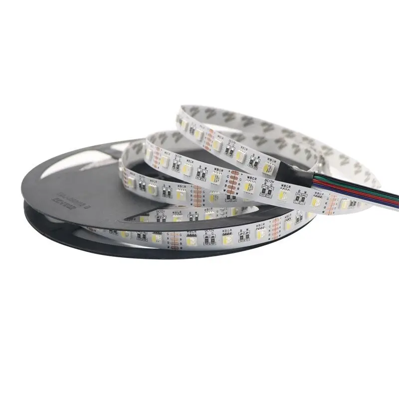 RGBW RGBWW 4 в 1 5050SMD 60 Светодиодный s/m 300 светодиодный 5 м Светодиодная лента DC12/24 V