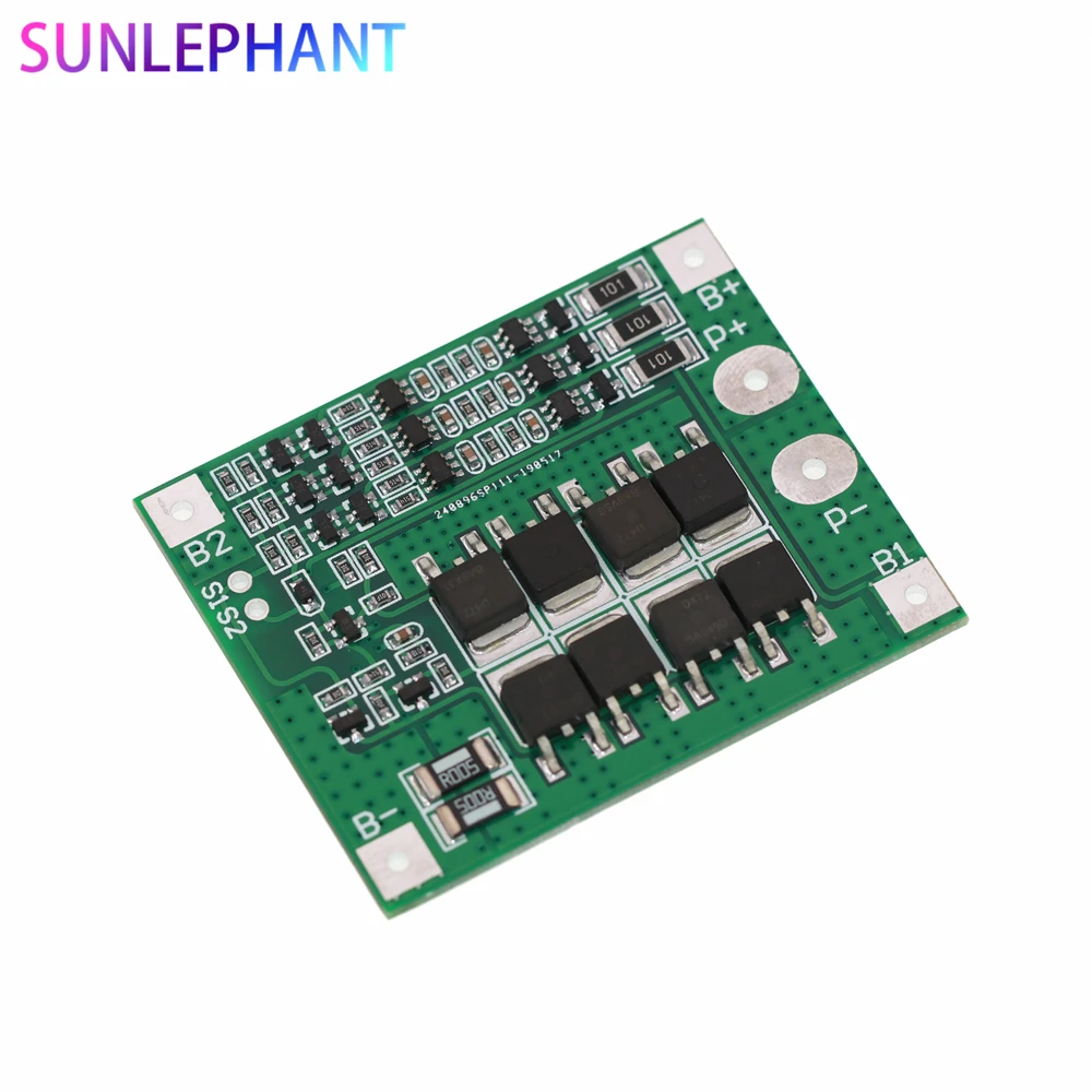 Фото 25A 3S Полимерная литиевая батарея 18650 Зарядное устройство PCB Защитная плата BMS 3 Последовательный 12 В 3,7 Lipo Литий-ионный модуль защиты от зарядки №2