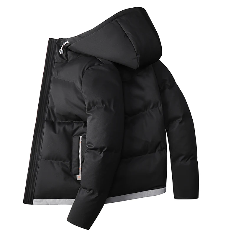 

Mens jackets and coats short style 2020 fashion hooded mens parkas keep warm overcoats