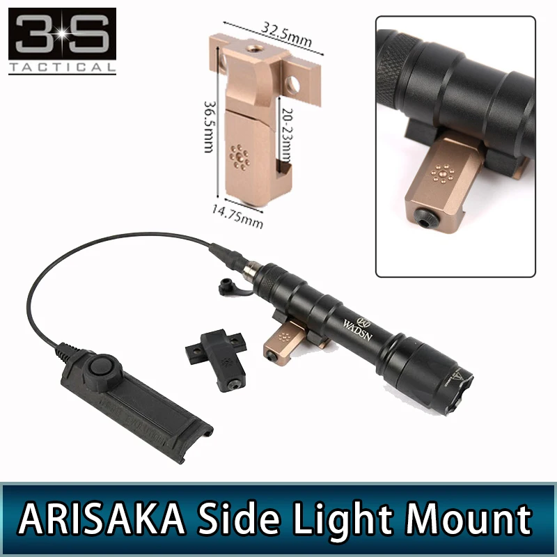 Для Surefir M600B M600C M600U M600DF ARI SA KA боковое тактическое крепление для светсветильник