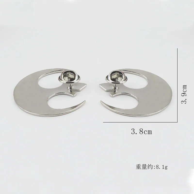 

ZXMJ Movie Star Wars Brooch The Rebel Alliance Silvery Metal Brooch Pin Arrival Fashion Alloy Brooches Accessories for Fans Gift