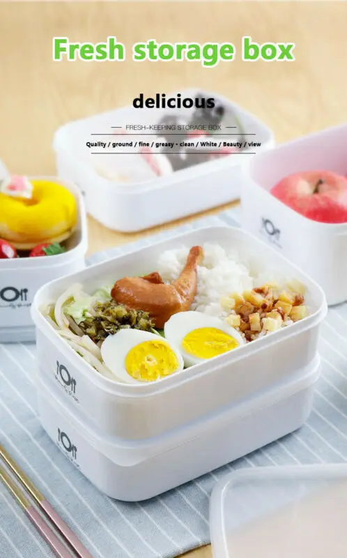 Детский контейнер для еды пыленепроницаемый микроволновой печи хранения