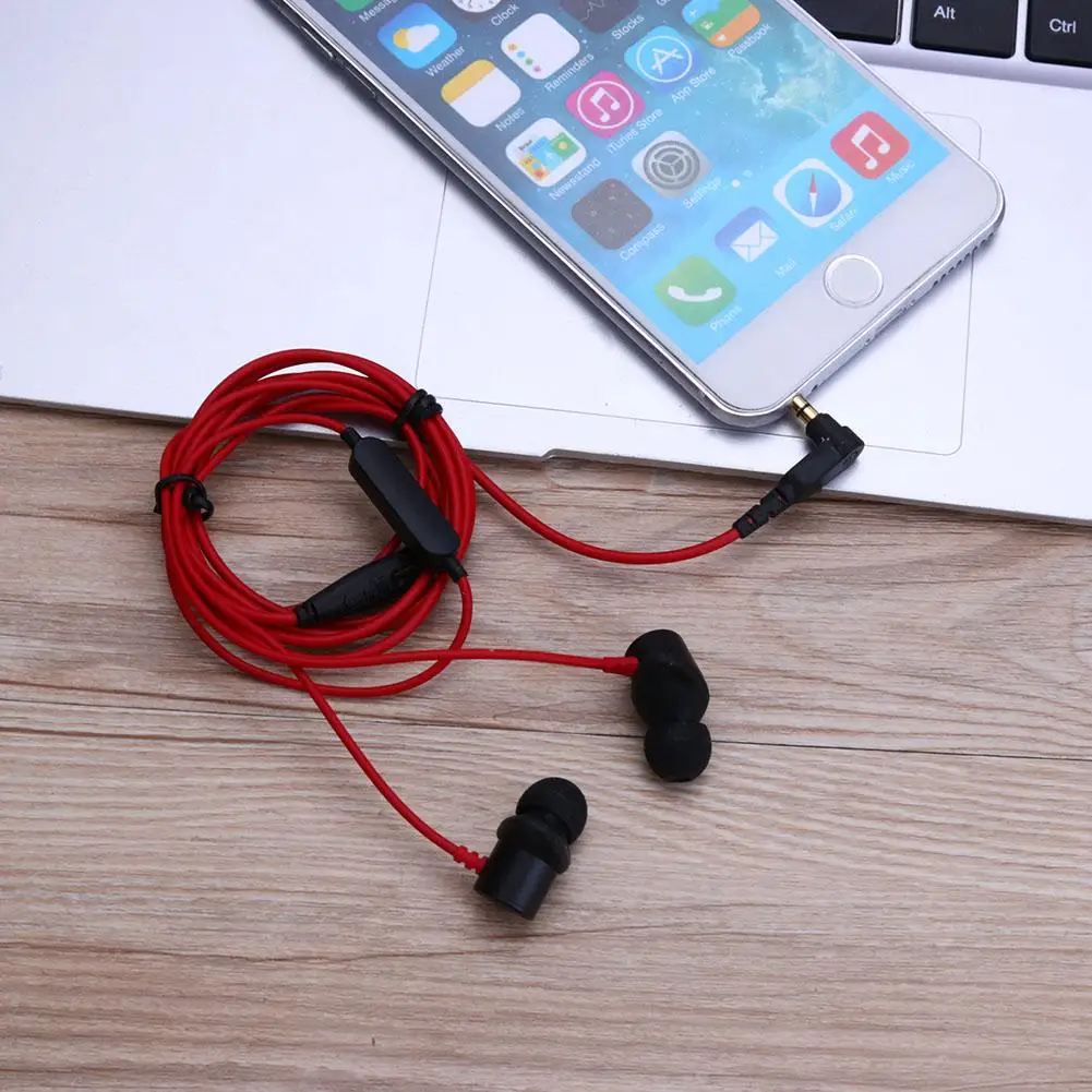 Наушники вкладыши проводные модные спортивные наушники музыкальная гарнитура с