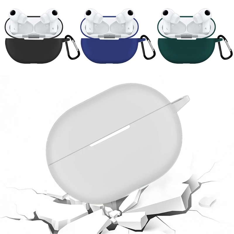 

Silicone Case For OPPO Enco X Wireless Earphone Headset Protective Cover With