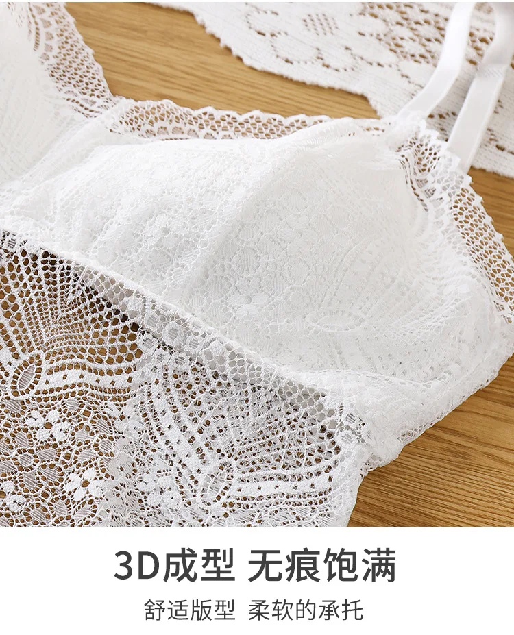 

CHRLEISURE Sexy Lace Tank Top Wireless Backless Push Up Bralette Light and Breathable Sleeveless Camisole