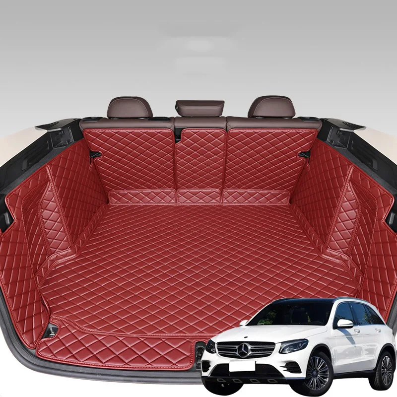 

Кожаные Коврики для багажника mercedes benz glc 2017 2018 2019 2020 2021