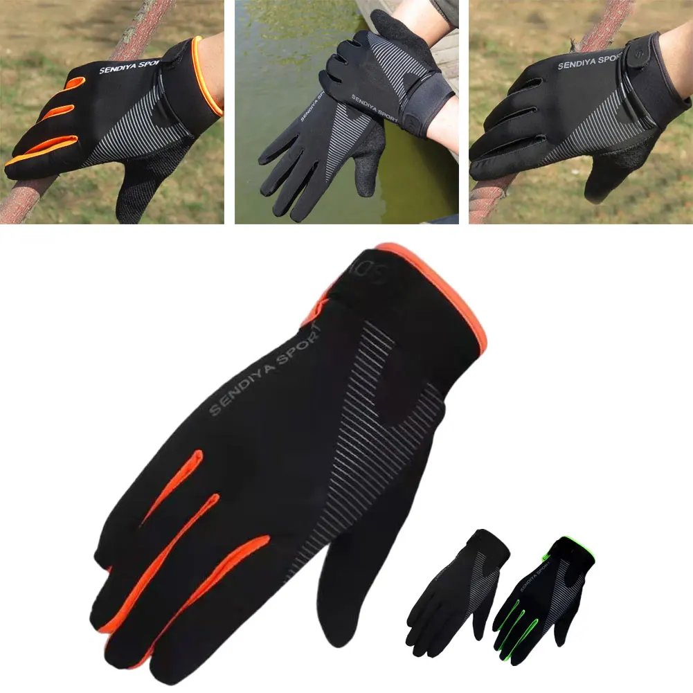

Cycling Gloves Anti Slip Touch Screen Full Finger Bicycle Gloves for Running Cycling Driving