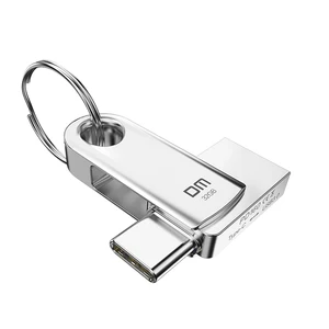 DM USB C флэш-накопитель 64 Гб Type C USB флэш-накопитель PD160 32 Гб OTG usb флешка, высокоскоростной флеш-накопитель USB 3,0