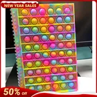 Блокнот Pop Its на 50 страниц, школьный блокнот для письма, игрушка-антистресс, сенсорный блокнот, учебные принадлежности