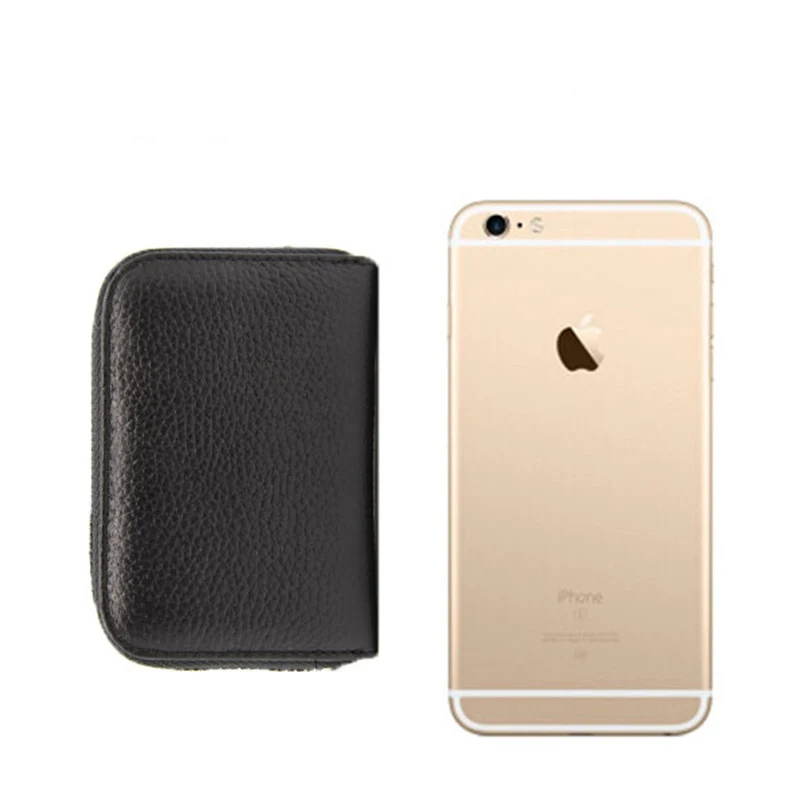 2020 мини кошелек из натуральной кожи на молнии Женский Короткий держатель для