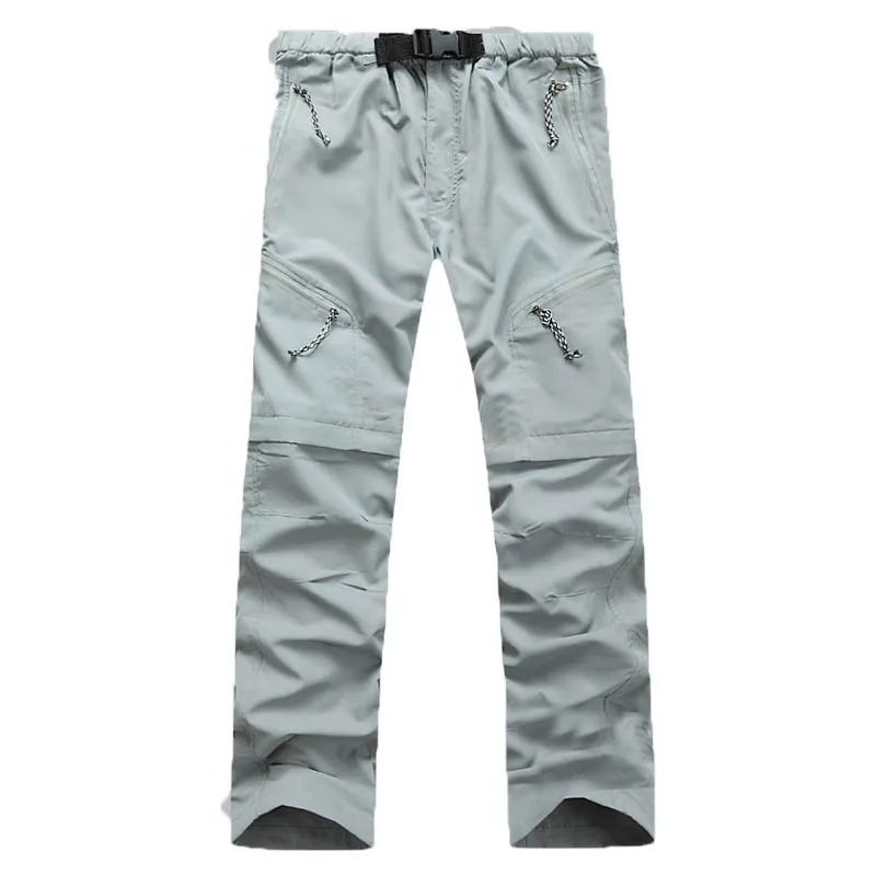 Летние съемные быстросохнущие брюки для мужчин и женщин дышащие тонкие походные