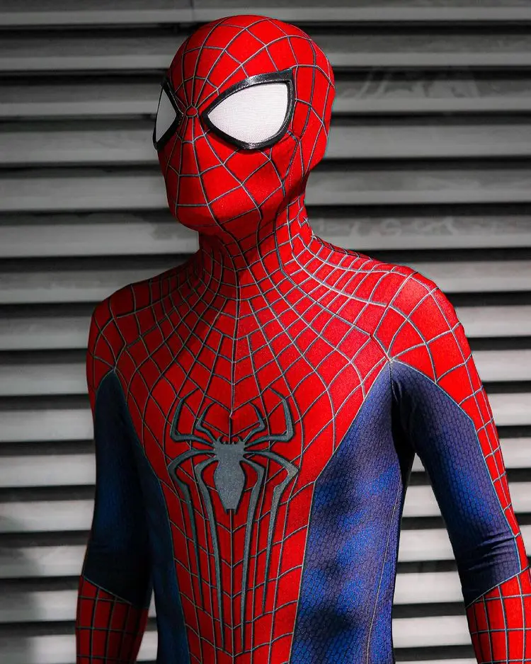 

Amazing V4 Costume Enfants L'incroyable Dguisement Halloween Tasm2 Zentai Cosplay Costume Lycra Corps Complet Halloween Costume