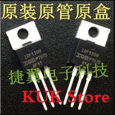 

Real Original 100% NEW IRF530N IRF530NPBF 100V 17A MOSFET TO-220 10PCS/LOT