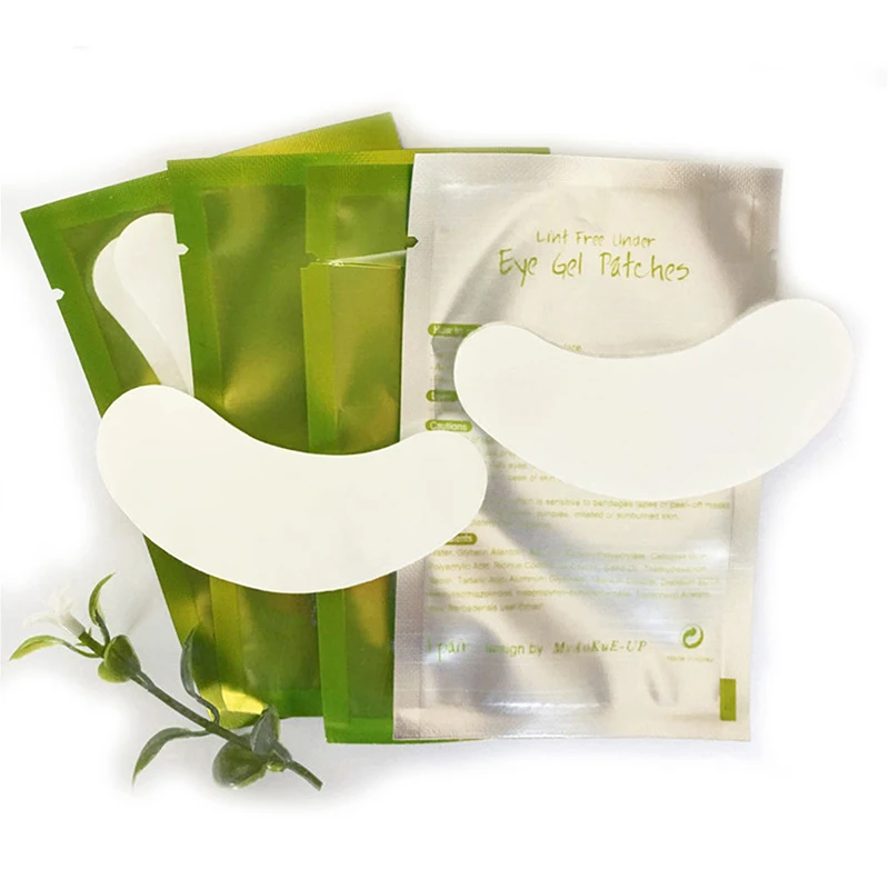 Патчи под глаза для ресниц 10 пар патчи наклейки красивые инструменты макияжа