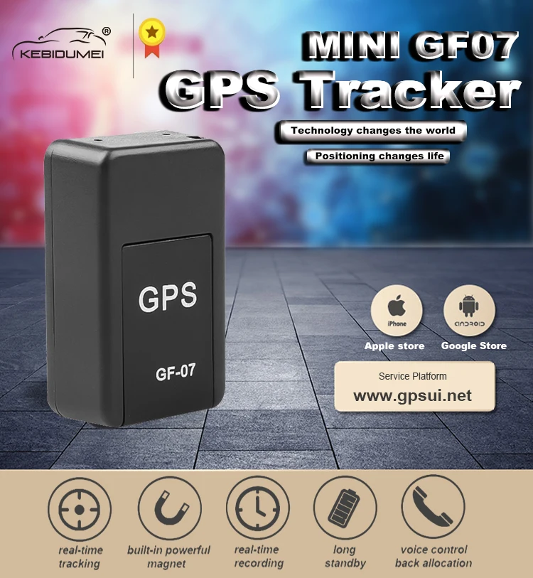 GSM модуль GF07 GPRS Магнитный GPS трекер для мотоцикла Para Карро автомобиля детский