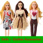 Кукла Принцесса Рапунцель 30 см, игрушки для девочек, движущееся тело, красивая одежда, толстые куклы 16 для детей