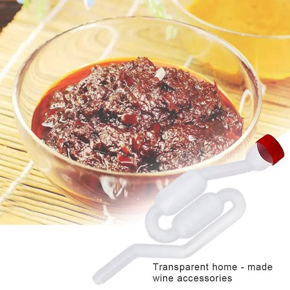 

Plastic Material Air Lock Self-brewed Wine Red Wine Chicken&Bar Exhaust Distiller Ferment Water Tools One-way The Carbon V9P6