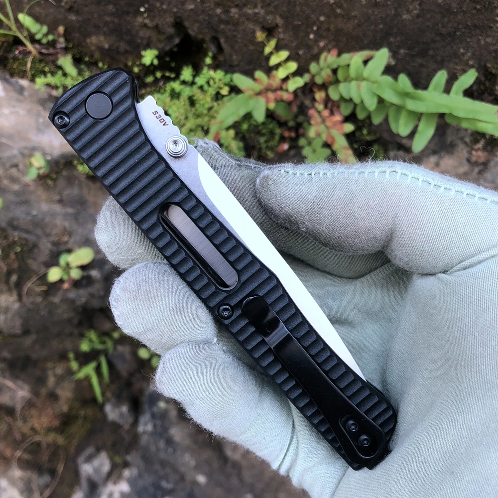 LOVOCOO OEM 417 ручка из нейлонового волокна Mark S30v лезвие складной карманный инструмент
