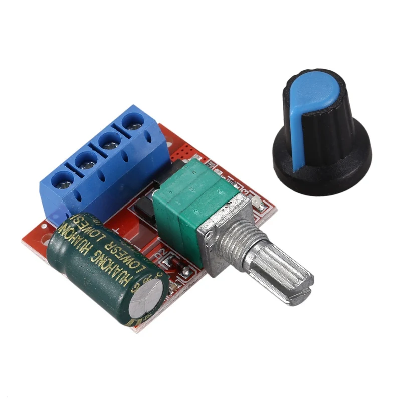 DC5-35V 5A PWM DC контроллер скорости двигателя светодиодный диммер переключатель 10 кГц