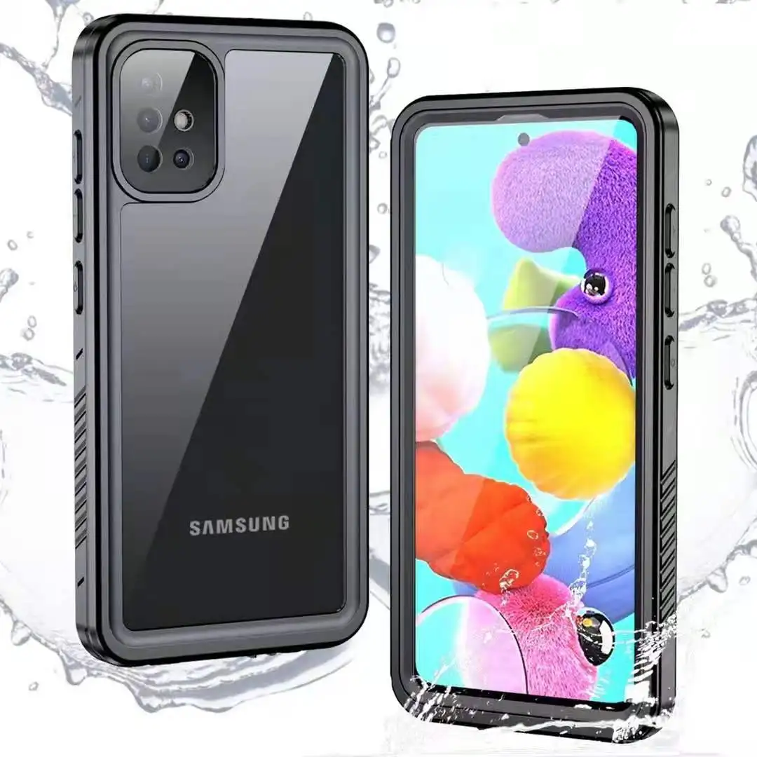 

IP68 Shockproof Waterproof Full Body Case Cover Protector For Samsung Galaxy A51 4G 5G Diving Underwater Swim Outdoor Dirt
