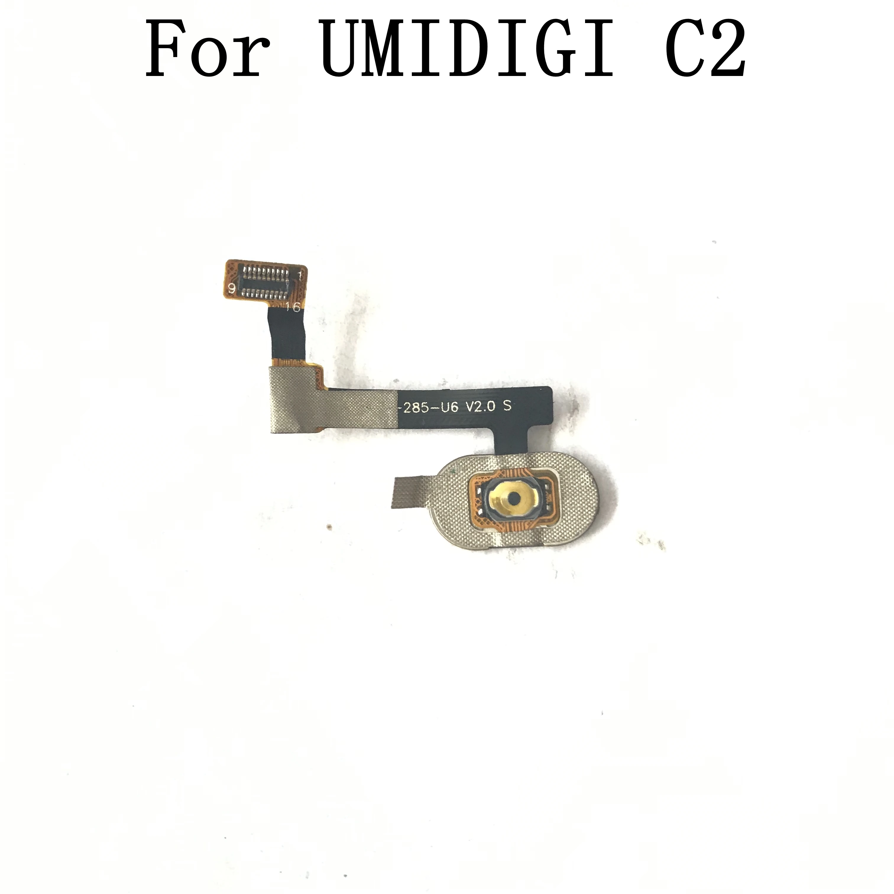Используемая кнопка датчика отпечатка пальца UMIDIGI C2 с гибким кабелем FPC для