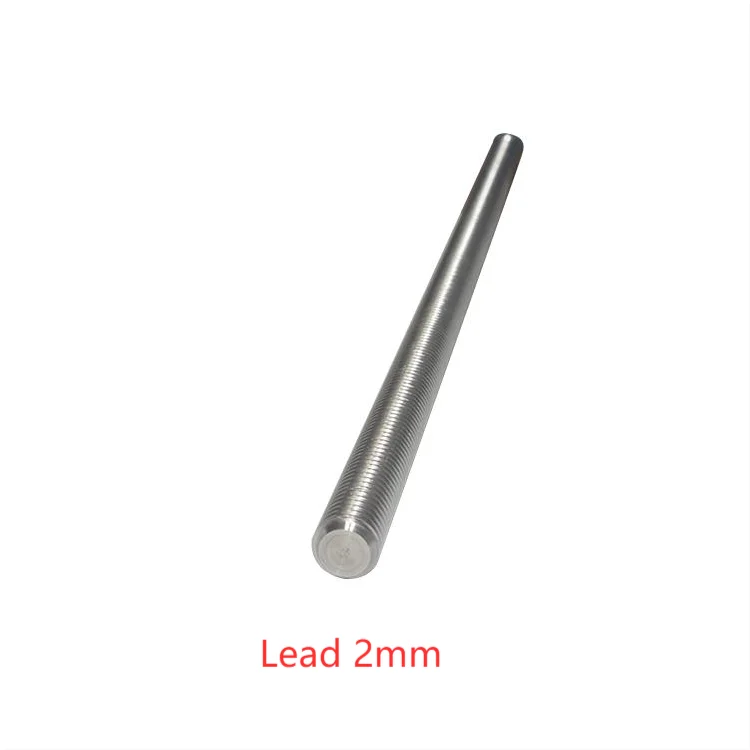 

304 stainless steel T12 screw length 150mm lead 2mm 3mm 8mm trapezoidal spindle 1pcs