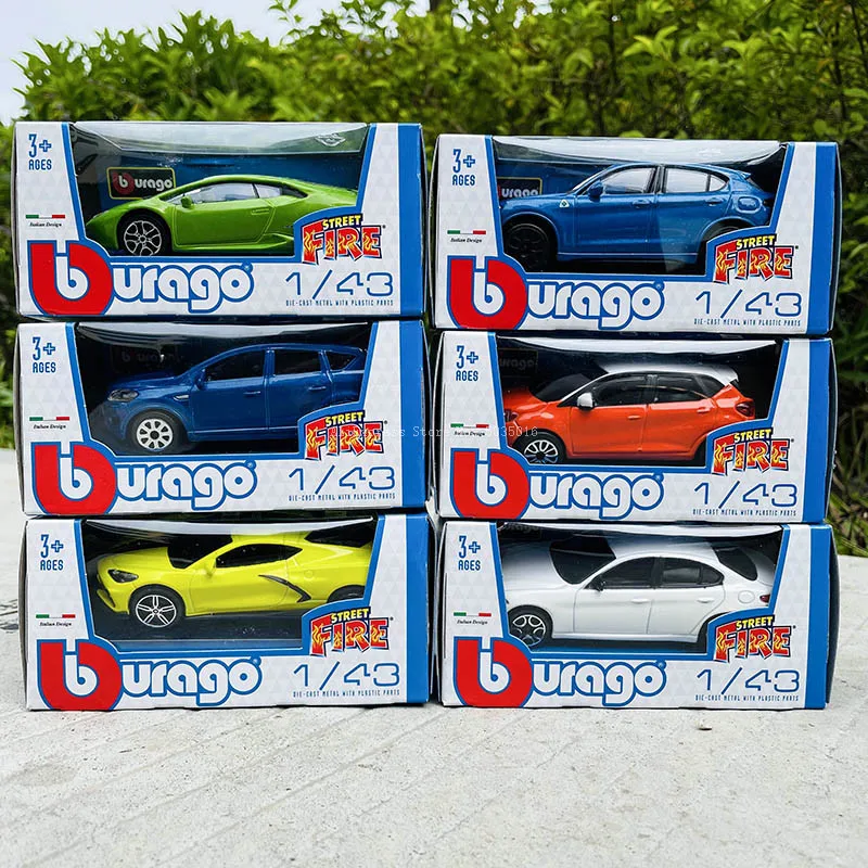 Суперигрушечный Автомобиль Bburago 1:43 Ford Renault Alpha из сплава модель литья под