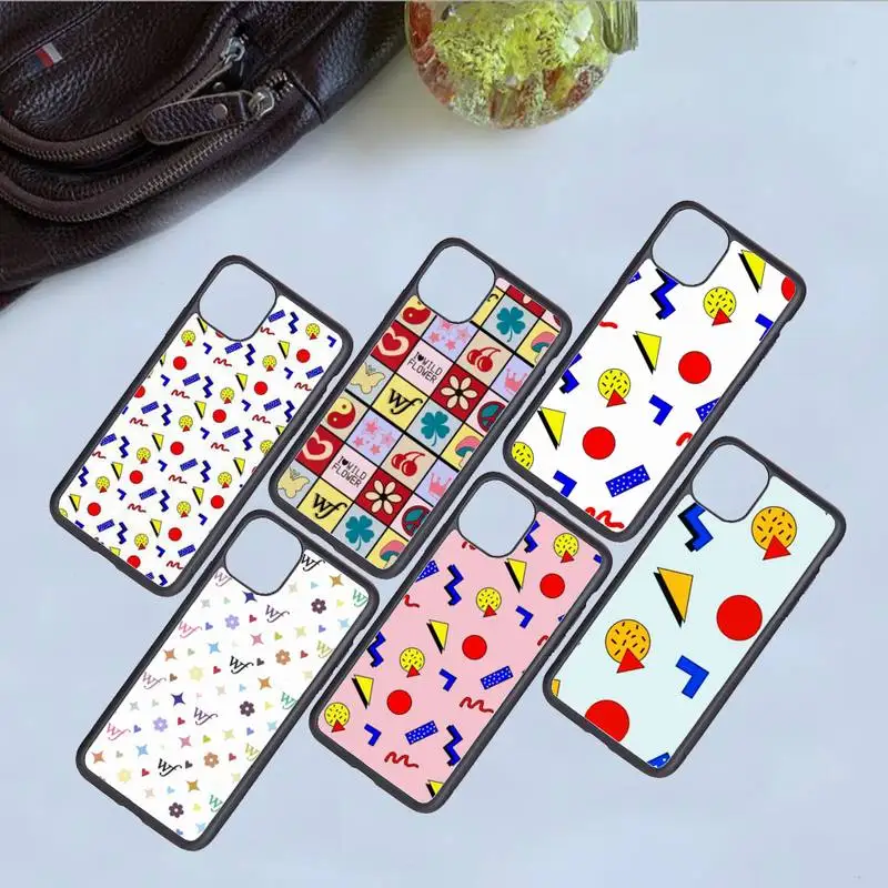 

Чехол Wildflower для телефона IPhone 11 Pro X XS Max XR 6 6S 7 8 Plus 12Pro Max Samsung S21 ТПУ + ПЭТ задняя крышка