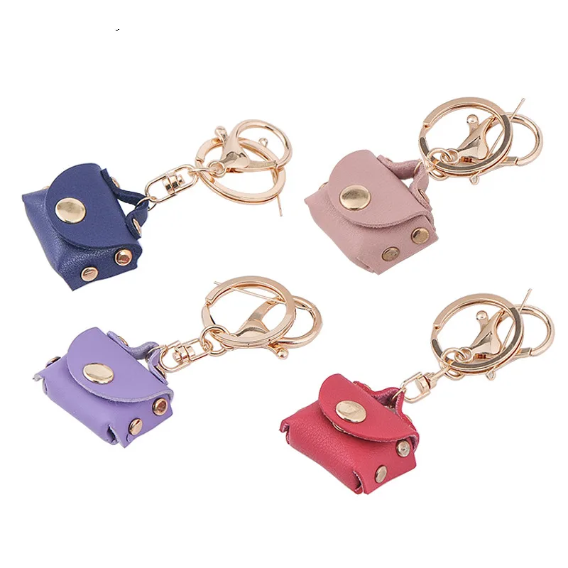 Модная женская кожаная сумочка в форме сумок украшение для кошелька брелок с