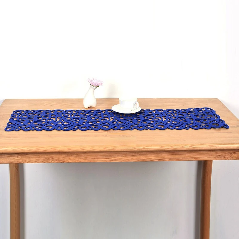 Хит продаж настольный бегунок с отверстиями бегун s покрытие для свадебного