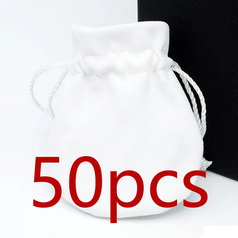 Фланелевая сумка для браслета с бусинами 50 шт./лот|Упаковка и стойки украшений| |