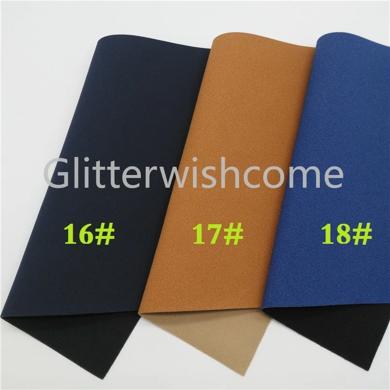 Glitterwishcome 21X29 см A4 размер винил для бантов замша кожа ткань, синтетическая кожа, искусственная кожа листы для бантов, GM559A